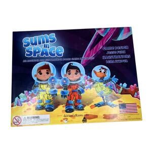 LEARNING RESOURCES Math Skills SUMS in SPACE Addition and Subtraction Game